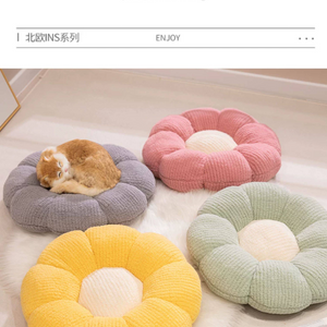 フラワー フロアクッション