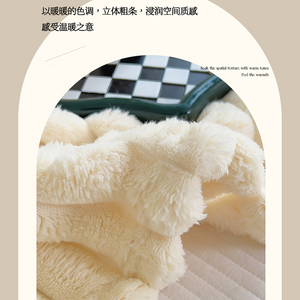 フェイクファー ブランケット