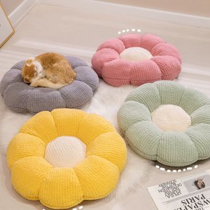 フラワー フロアクッション