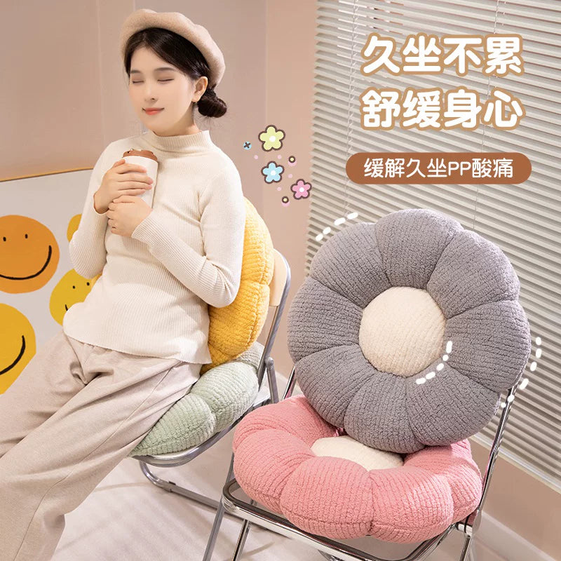 フラワー フロアクッション